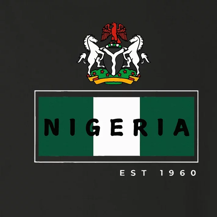 Nigeria Independence Proudly Nigeria Toddler Long Sleeve Shirt