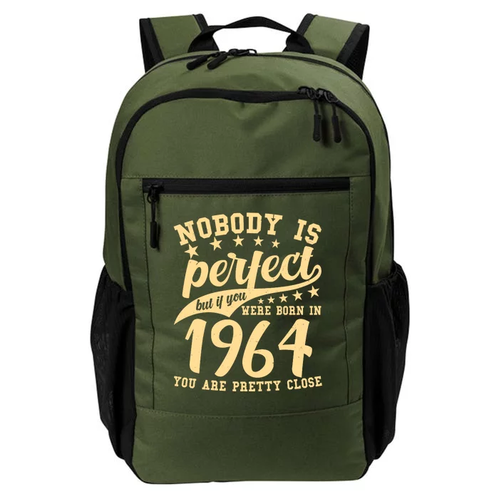 Nobody Is Perfect Born In 1964 60th Birthday Daily Commute Backpack