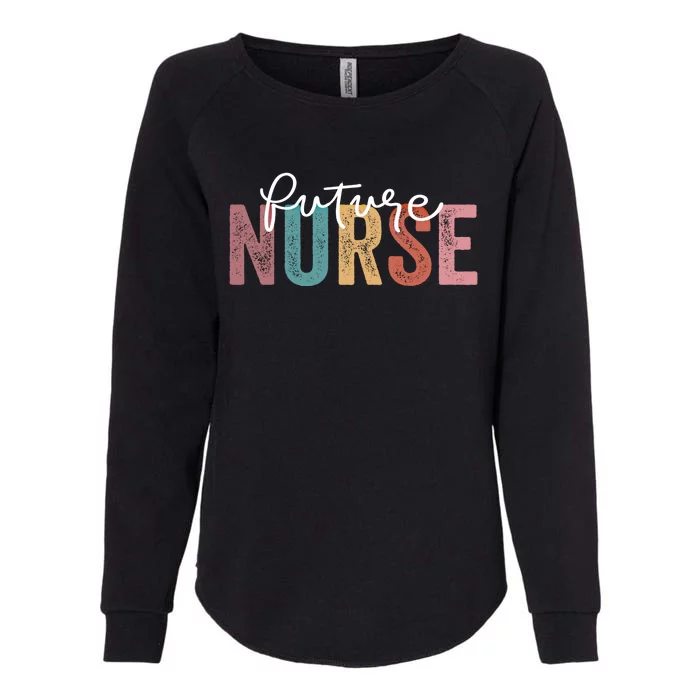 Nurse In Progress Nursing School Student Future Nurse Funny Gift Womens California Wash Sweatshirt