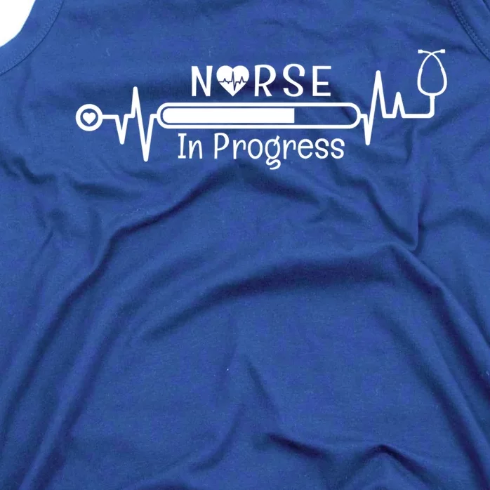 Nurse In Progress Nursing Student School Training Cool Gift Tank Top