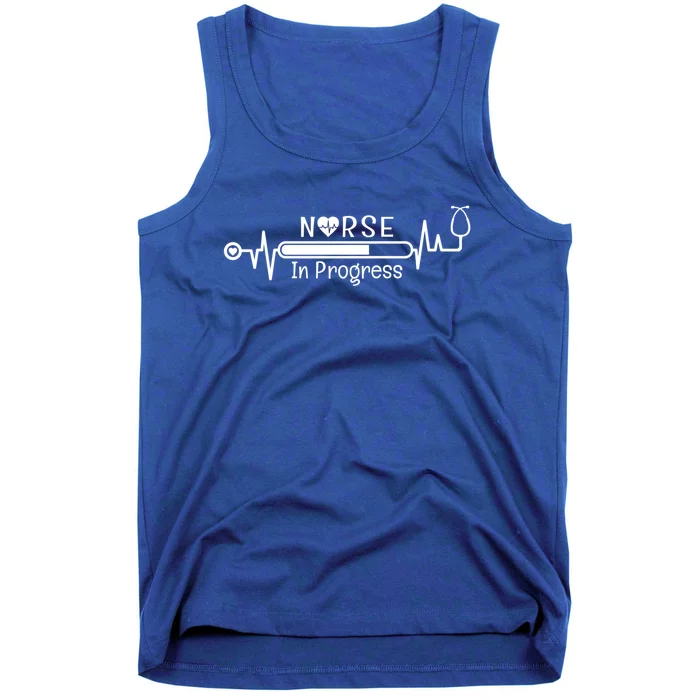 Nurse In Progress Nursing Student School Training Cool Gift Tank Top