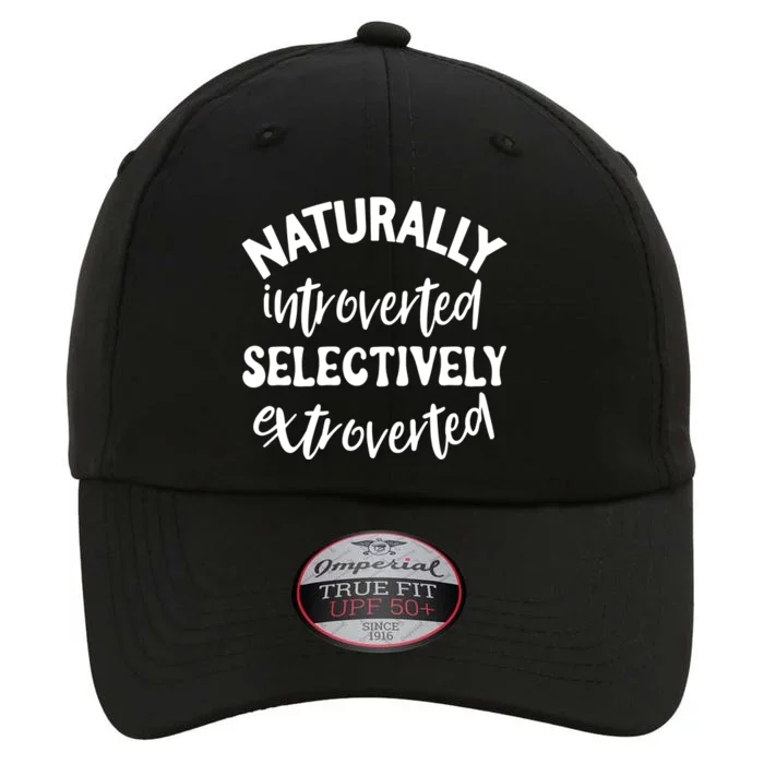 Naturally Introverted Selectively Extroverted The Original Performance Cap