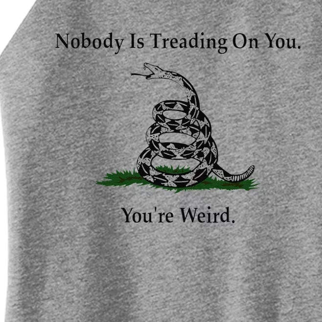 Nobody Is Treading On You YouRe Weird Kamala 2024 Women’s Perfect Tri Rocker Tank