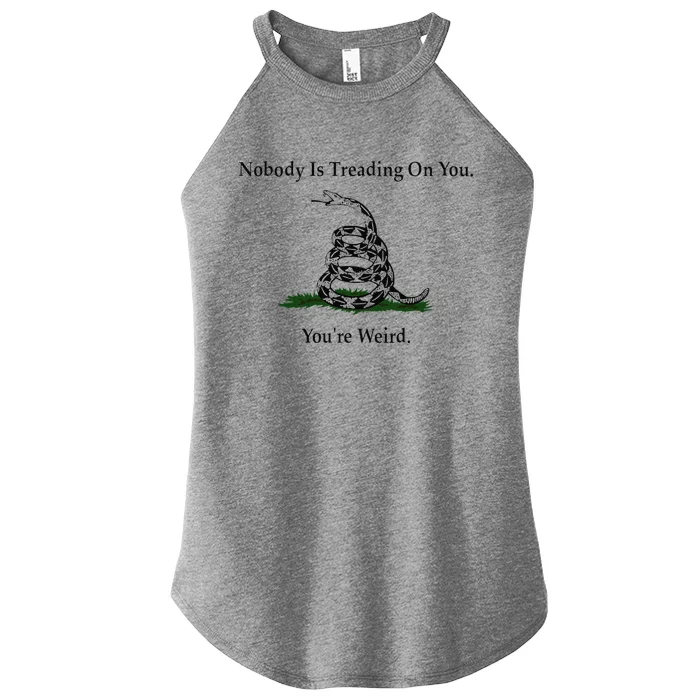 Nobody Is Treading On You YouRe Weird Kamala 2024 Women’s Perfect Tri Rocker Tank