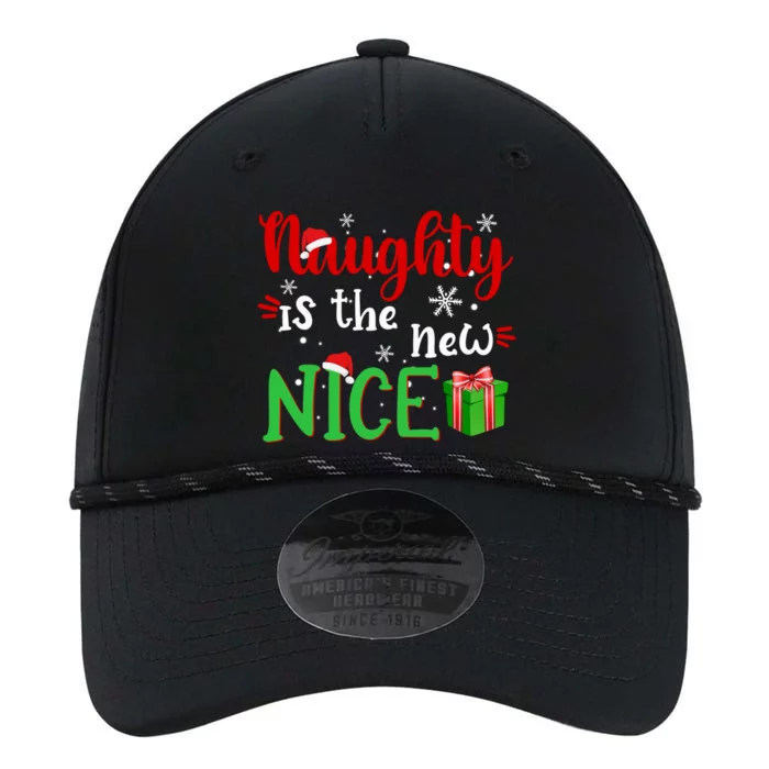 Naughty Is The New Nice Funny Santa Joke Christmas Humor Cute Gift Performance The Dyno Cap