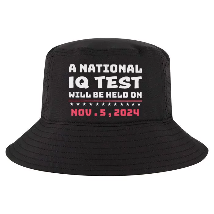 National Iq Test Alert November 5th 2024 Cool Comfort Performance Bucket Hat