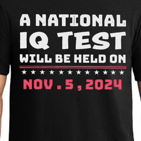 National Iq Test Alert November 5th 2024 Pajama Set