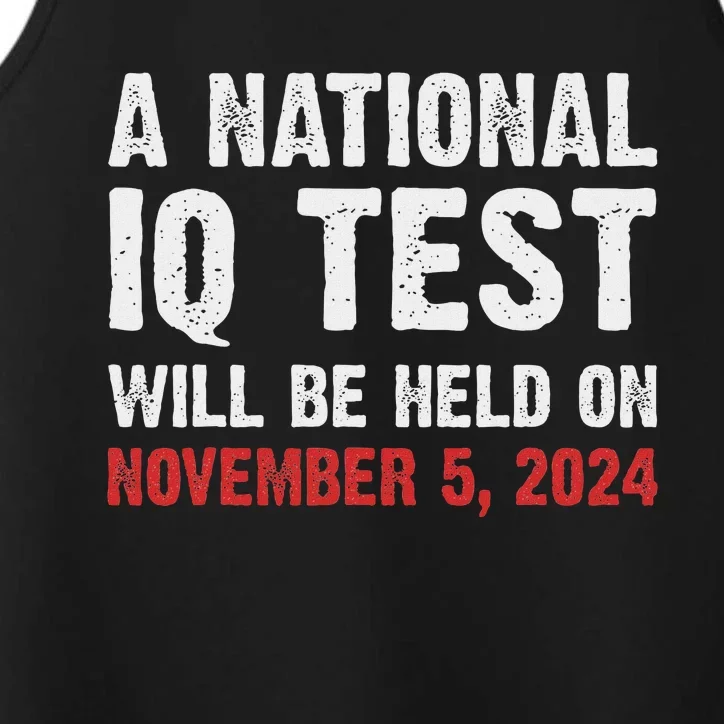 National Iq Test Announcement November 5 2024 Performance Tank