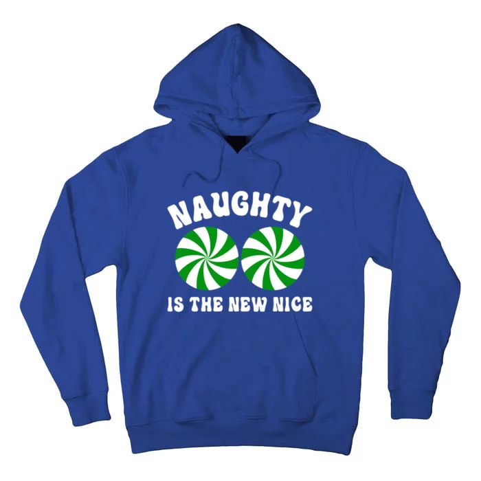 Naughty Is The New Nice Family Couples Christmas Pajama Funny Gift Tall Hoodie