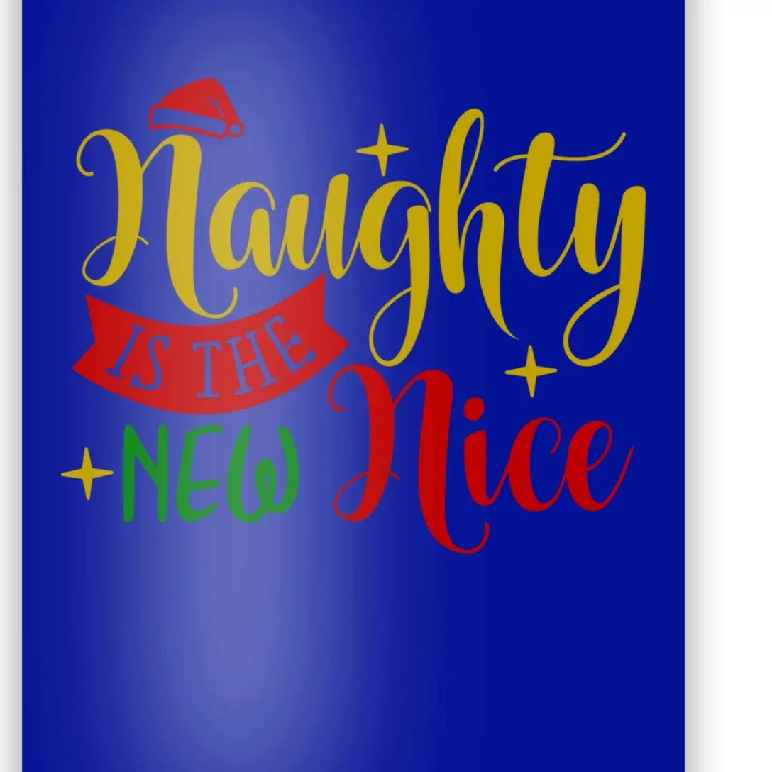 Naughty Is The New Nice Funny Christmas Novelty Holiday Item Funny Gift Poster