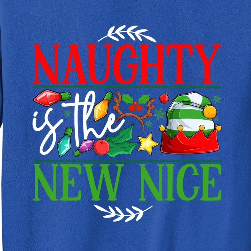 Naughty Is The New Nice Funny Christmas Santa Funny Gift Sweatshirt