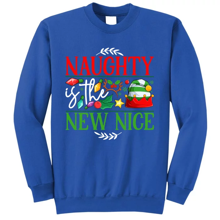 Naughty Is The New Nice Funny Christmas Santa Funny Gift Sweatshirt