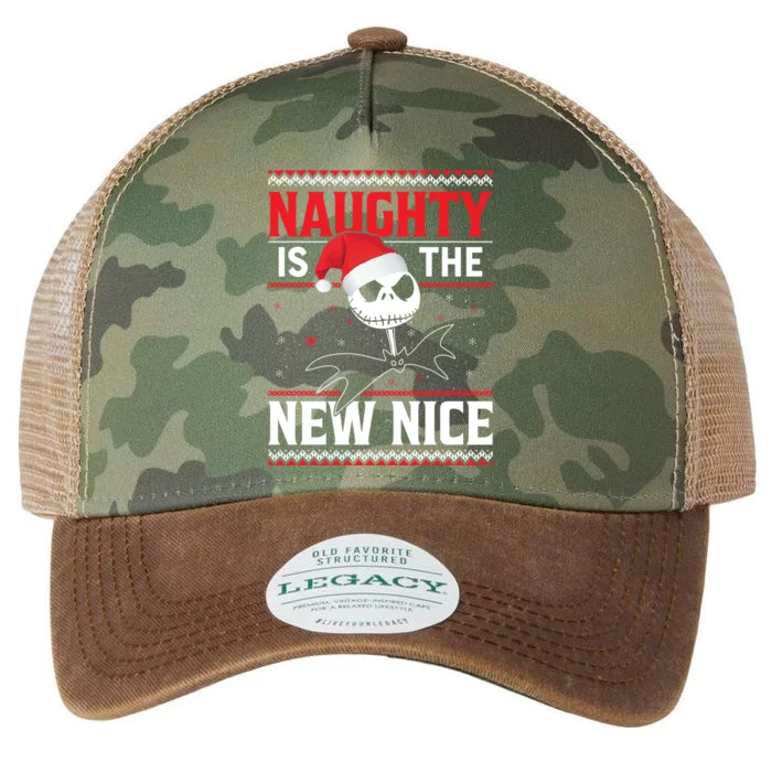 Naughty Is The New Nice Gift Legacy Tie Dye Trucker Hat