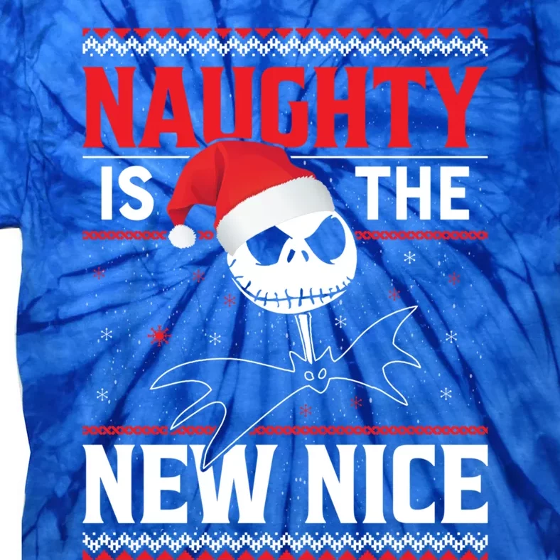 Naughty Is The New Nice Gift Tie-Dye T-Shirt