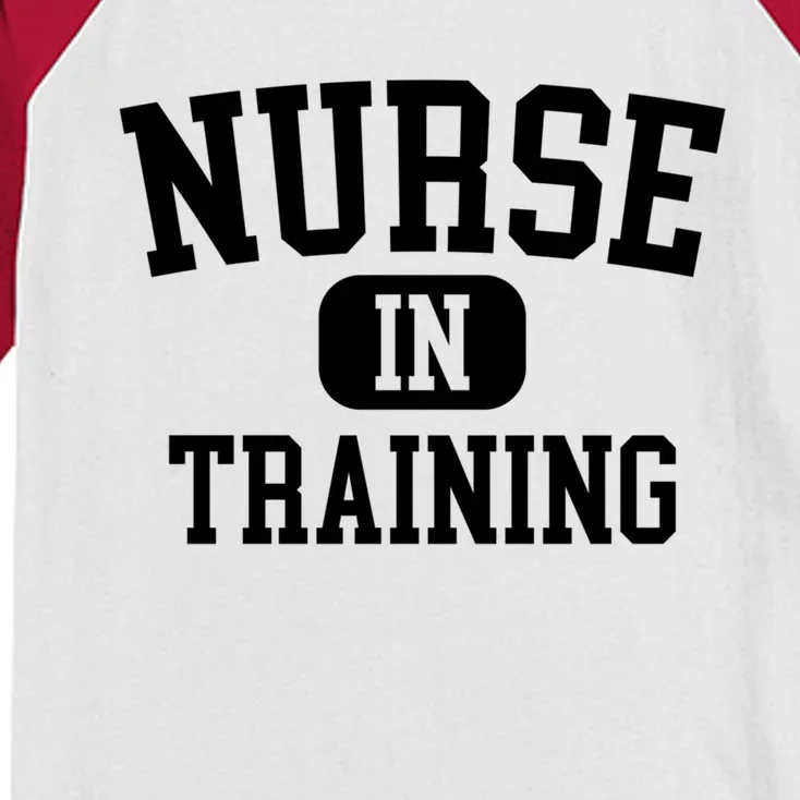 Nurse In Training Gift Nursing School Graduate Gift Future Nurse Gift Kids Colorblock Raglan Jersey