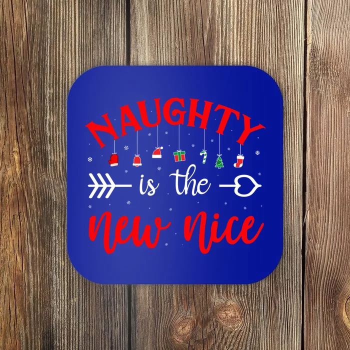 Naughty Is The New Nice Funny Cool Gift Coaster