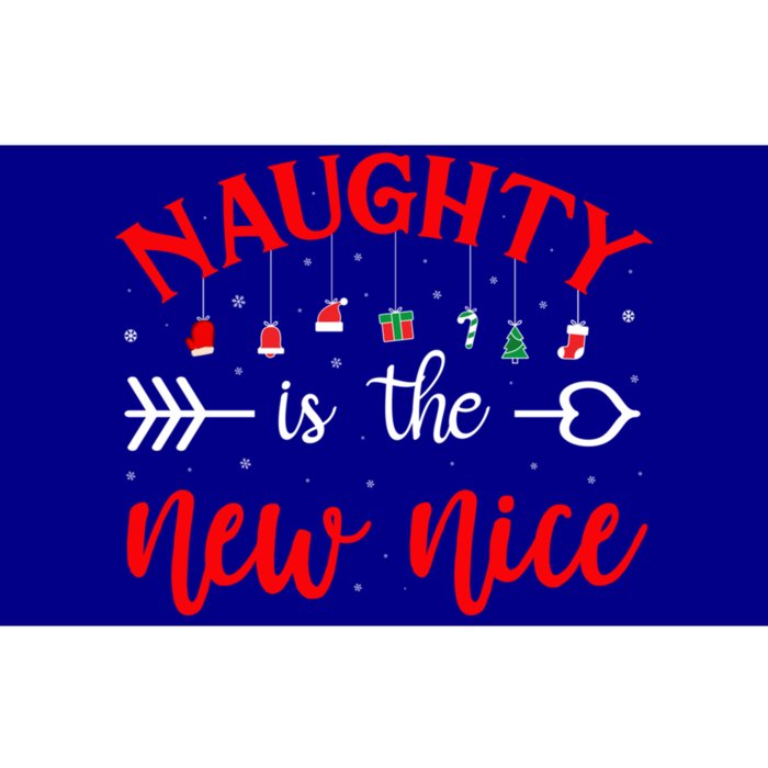 Naughty Is The New Nice Funny Gift Bumper Sticker