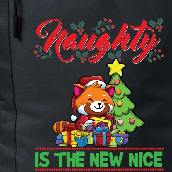 Naughty Is The New Nice Christmas Santa Xmas Gift Daily Commute Backpack