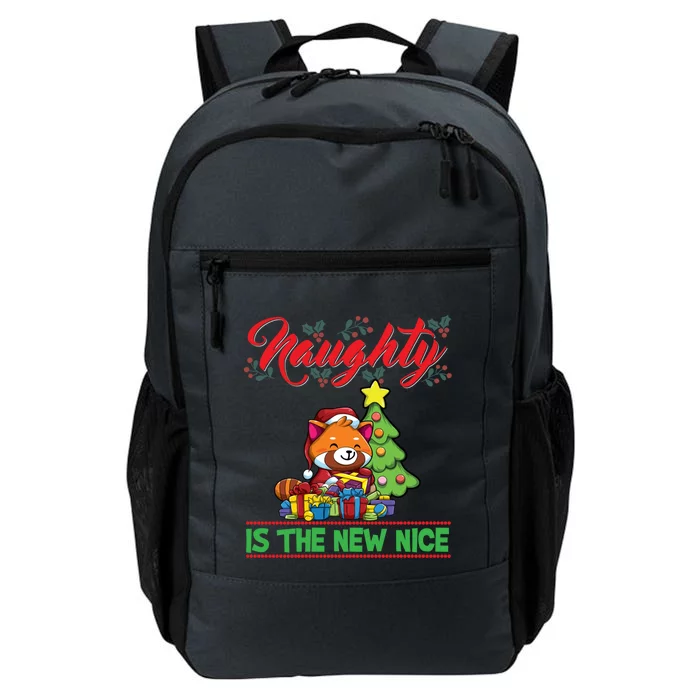 Naughty Is The New Nice Christmas Santa Xmas Gift Daily Commute Backpack