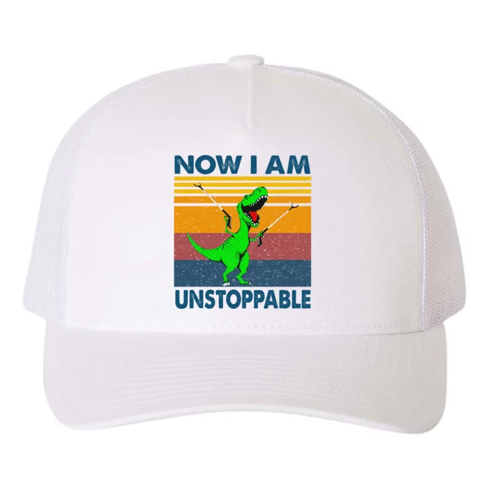 Now Im Unstoppable Yupoong Adult 5-Panel Trucker Hat