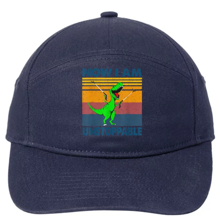 Now Im Unstoppable 7-Panel Snapback Hat