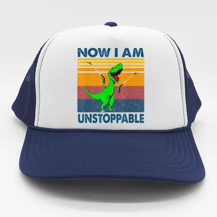 Now Im Unstoppable Trucker Hat