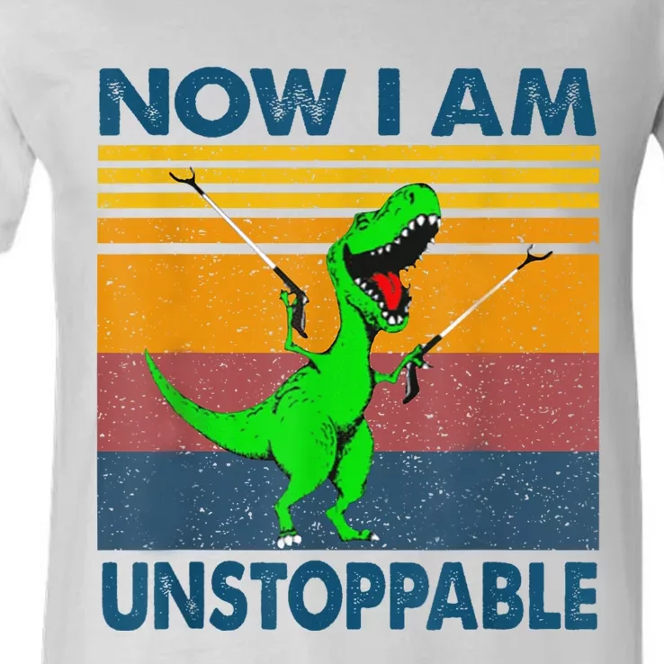 Now Im Unstoppable V-Neck T-Shirt