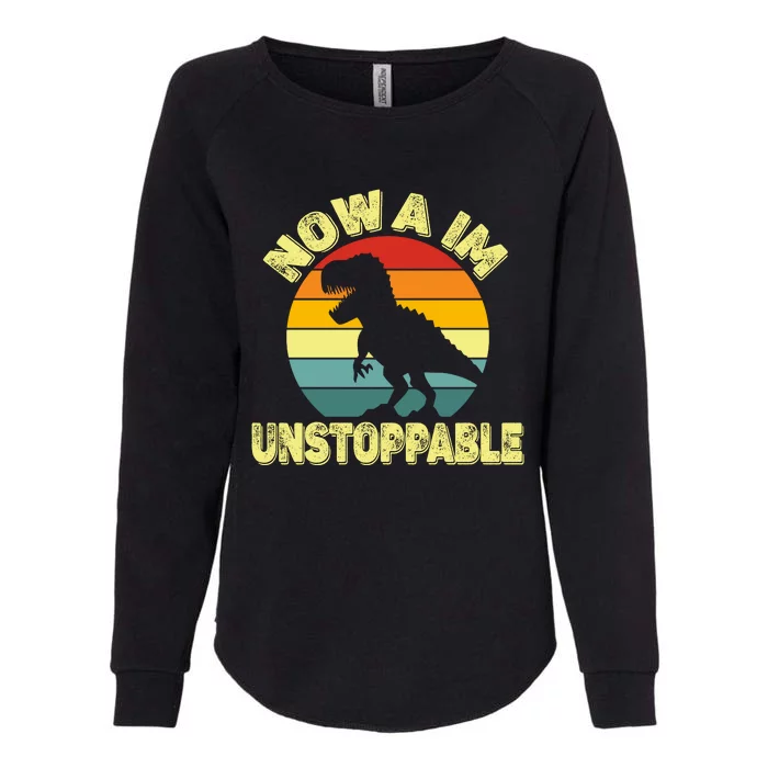 Now Iam Unstoppable Womens California Wash Sweatshirt