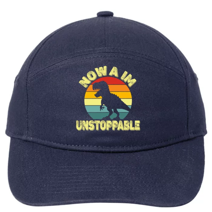 Now Iam Unstoppable 7-Panel Snapback Hat