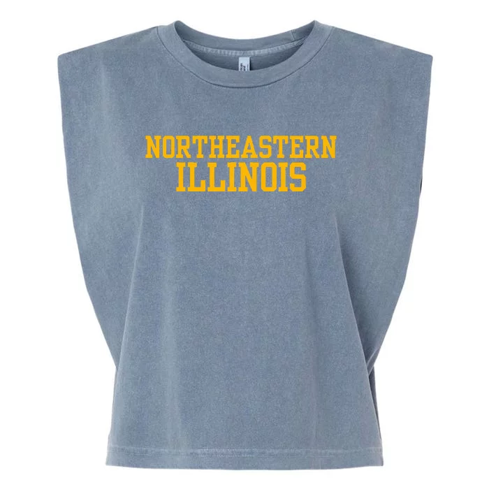 Northeastern Illinois University Garment-Dyed Women's Muscle Tee