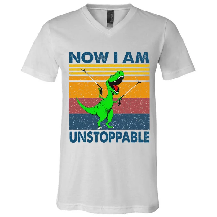 Now I'm Unstoppable V-Neck T-Shirt