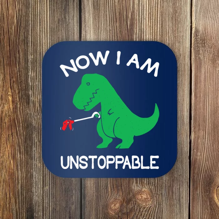 Now IM Unstoppable Funny Trex Dinosaur Coaster