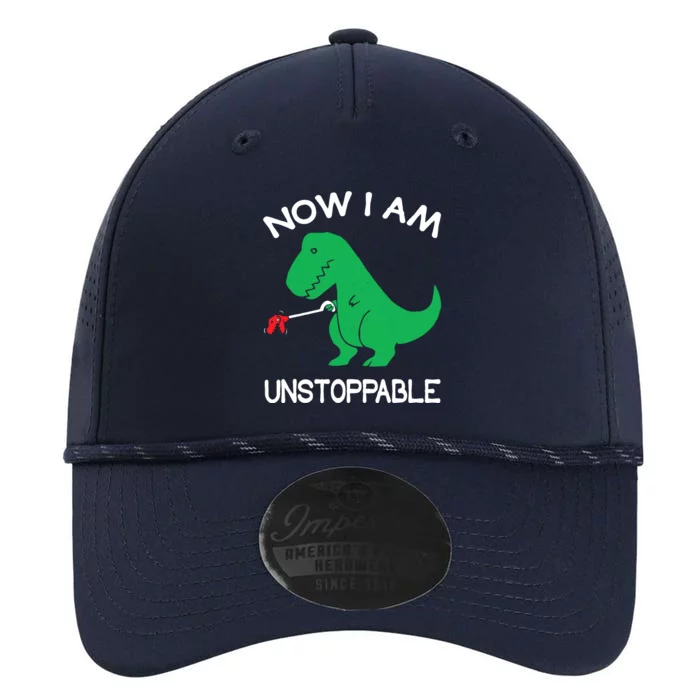 Now IM Unstoppable Funny Trex Dinosaur Performance The Dyno Cap