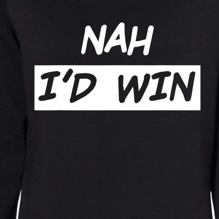 Nah ID Win Womens California Wash Sweatshirt