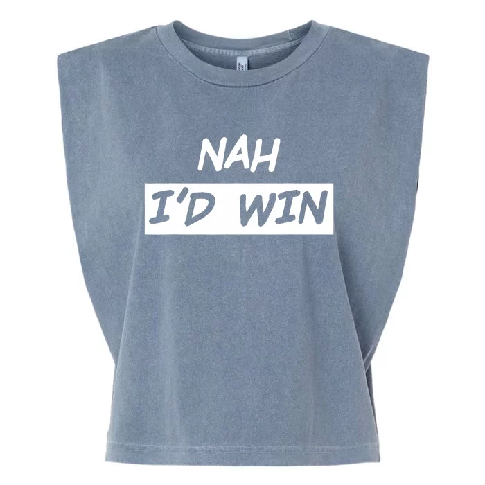 Nah ID Win Garment-Dyed Women's Muscle Tee