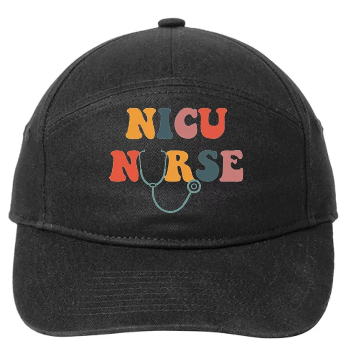 Neonatal Icu We Make The Best Burritos Around NICU Nurse 7-Panel Snapback Hat