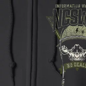 Ncswic Information Warfare Full Zip Hoodie