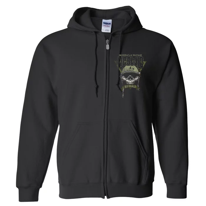 Ncswic Information Warfare Full Zip Hoodie