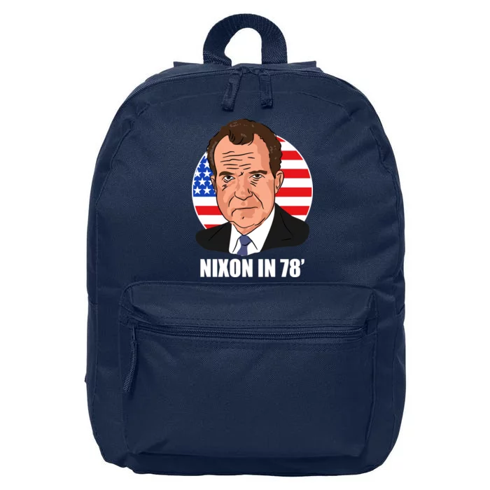 Nixon In 78' President USA Flag 16 in Basic Backpack