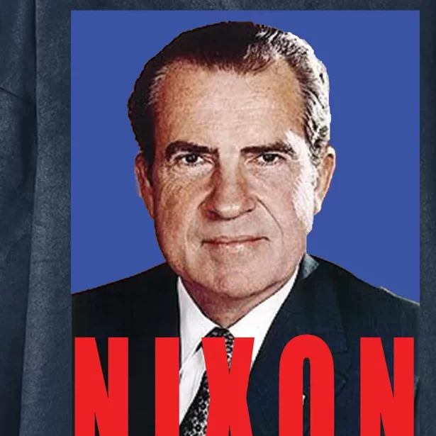 Nixon Poster Hooded Wearable Blanket