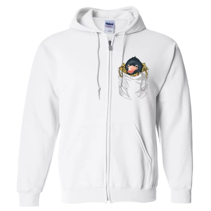 Niffler In Your Pocket Full Zip Hoodie