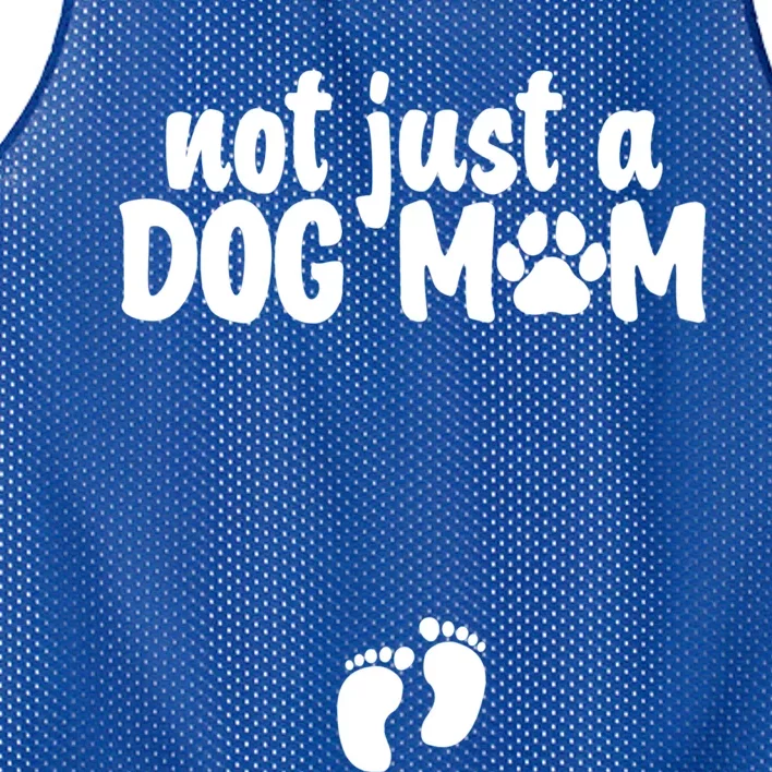 Not Just A Dog Mom Easter Pregnancy Gift Cute Pregnancy Gift Mesh Reversible Basketball Jersey Tank