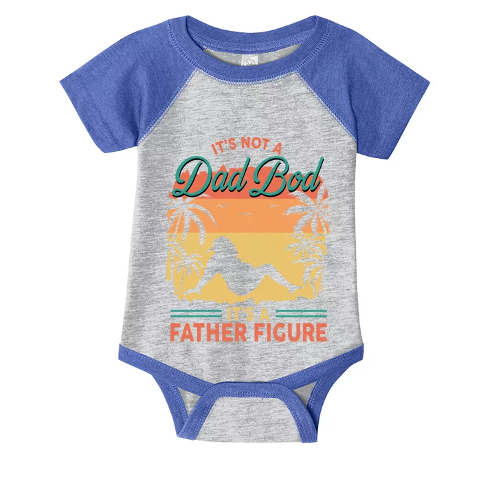 Not Just A Dad Bod ItS A Proud Father Figure Cute Gift Infant Baby Jersey Bodysuit