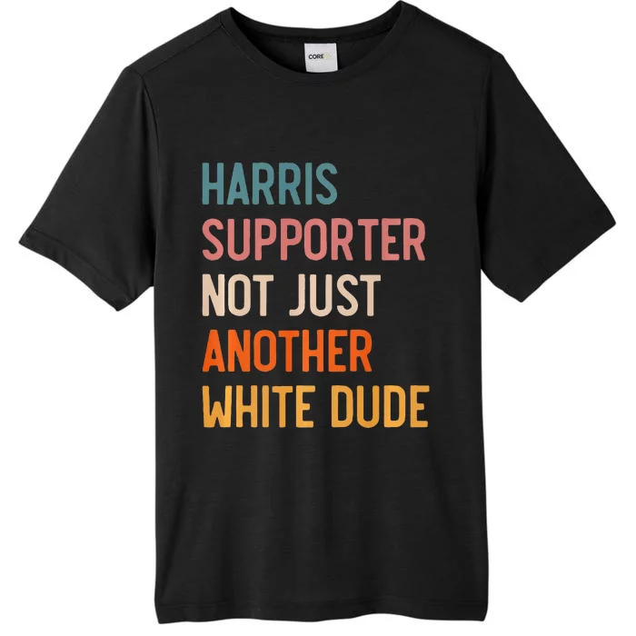 Not Just Another White Dude Comma La Kamala Harris ChromaSoft Performance T-Shirt