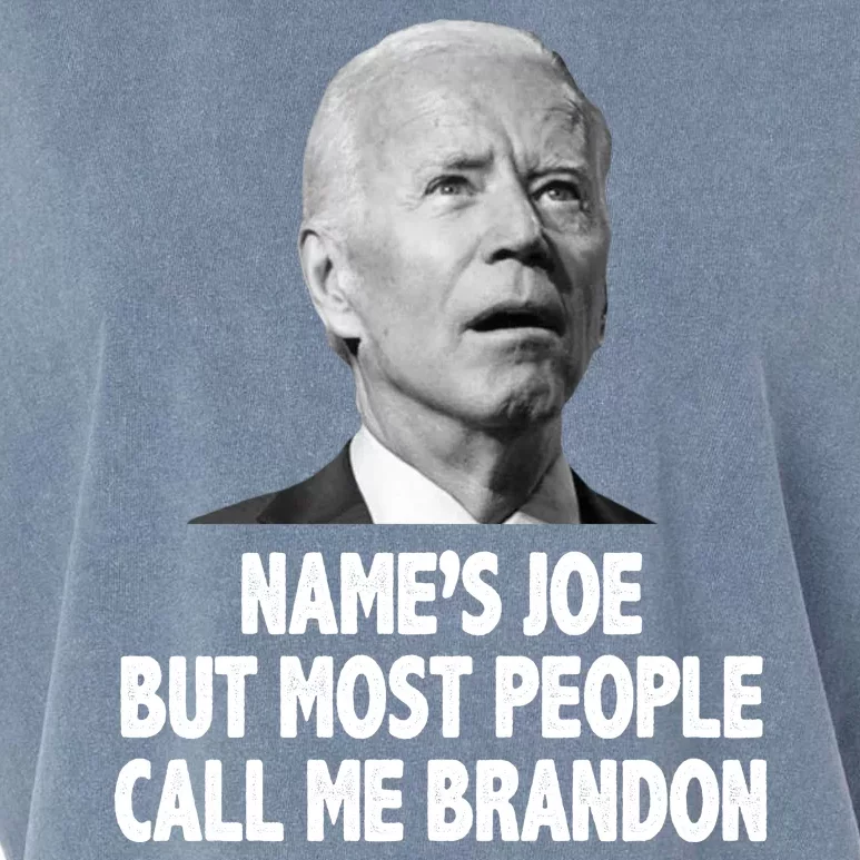 Name's Joe But Most People Call Me Brandon Garment-Dyed Women's Muscle Tee