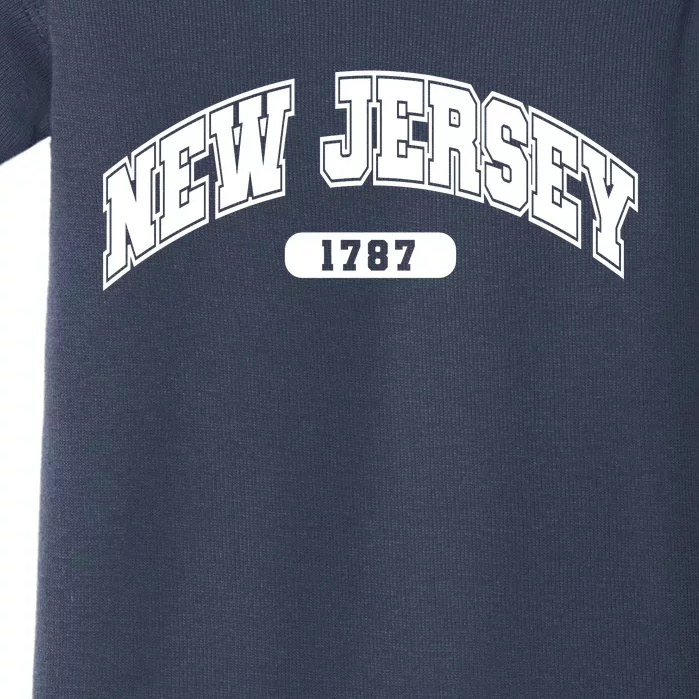 New Jersey Collegiate Style 1787 Baby Bodysuit