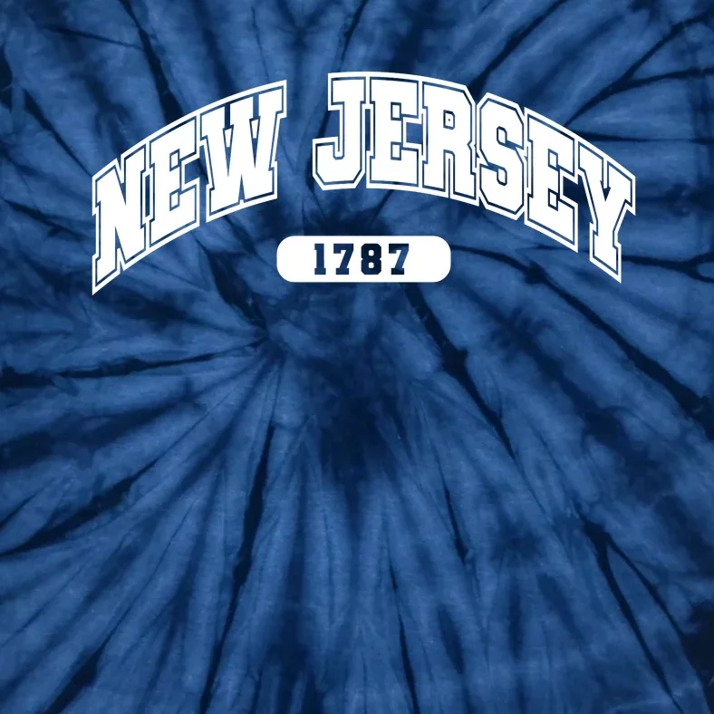 New Jersey Collegiate Style 1787 Tie-Dye T-Shirt