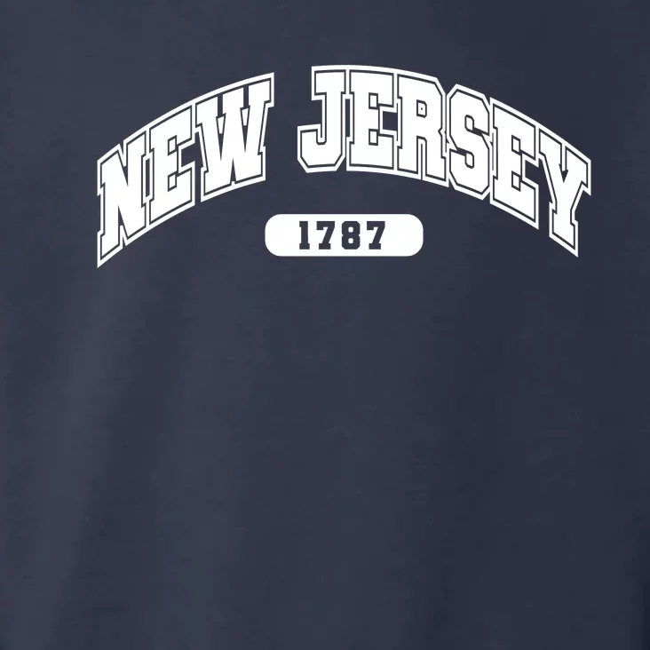 New Jersey Collegiate Style 1787 Toddler Hoodie