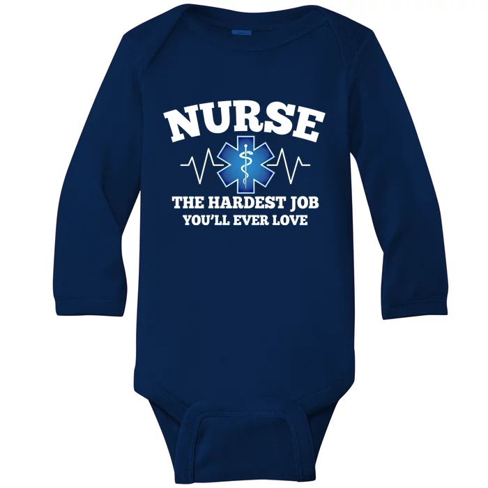 Nurse Job Gift Baby Long Sleeve Bodysuit