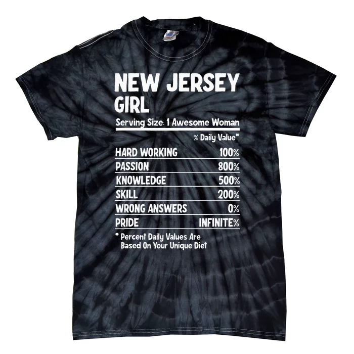 New Jersey Girl Tie-Dye T-Shirt